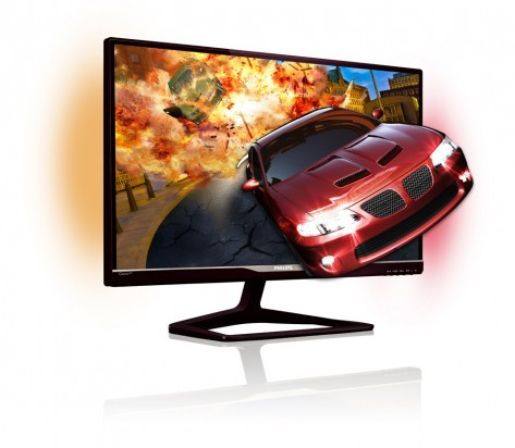 3D-монитор philips gioco 278g4 c тыльной led-подсветкой ambiglow - 4200 грн