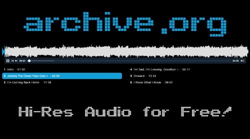 Archive.org – бесплатное hi-res audio легально. без шуток