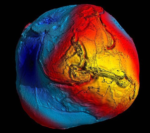 Европейцы получили самую точную карту геоида