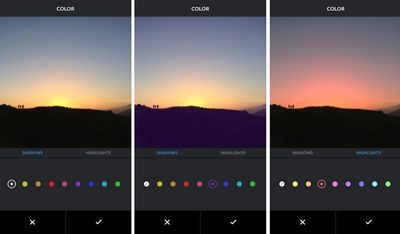 Instagram добавил избранные уведомления и два новых фильтра – color и fade