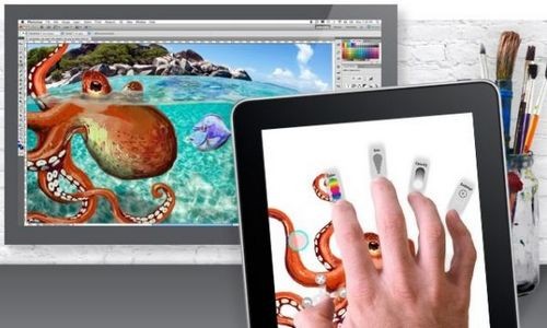 Интеграция ipad в настольную версию adobe photoshop