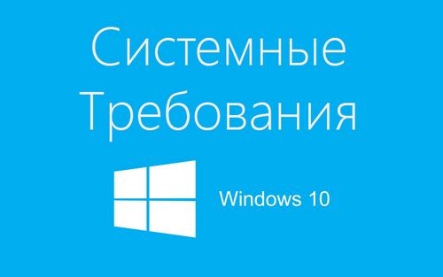Объявлены минимальные системные требования windows 10