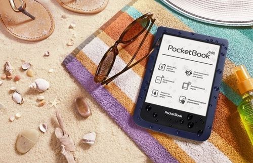 Pocketbook 640 - первый в мире влагостойкий и пылезащищенный ридер