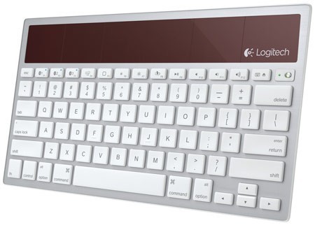 Представлена клавиатура на солнечных батареях для mac, ipad и iphone