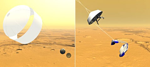 Самолёт-робот ares разложится в марсианском небе