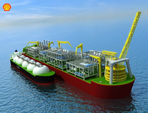 Shell построит самое большое судно на земле