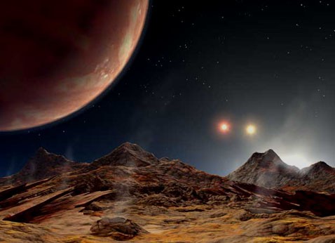 Трижды утро: найдена планета, имеющая сразу три солнца