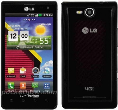 В сеть выложены фотографии и характеристики смартфона lg lucid 4g